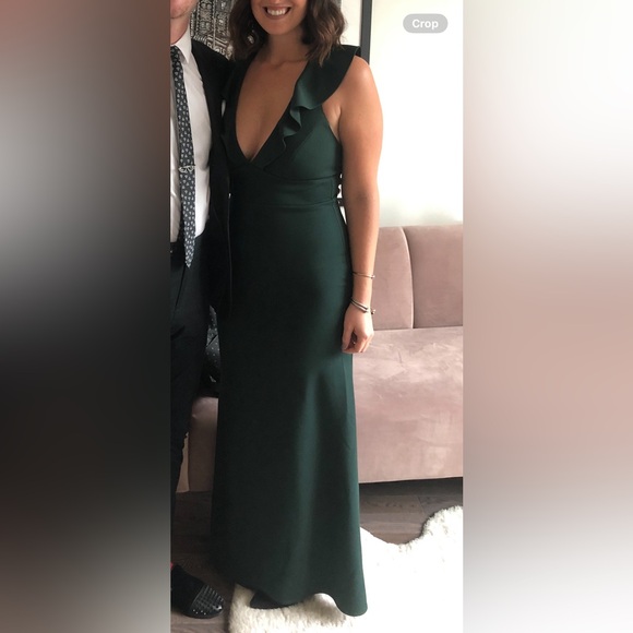 Jump apparel green maxi dress. - Picture 1 of 7